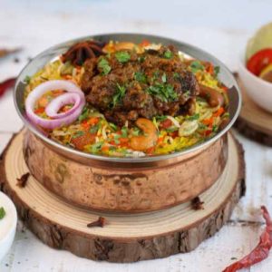 Goat Dum Biryani