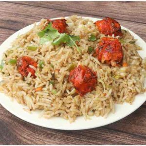 Veg Manchurian Fried Rice
