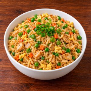 chickend friedn rice spicy